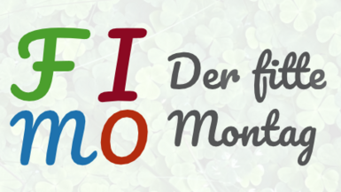 Logo von FiMo. Der fitte Montag.